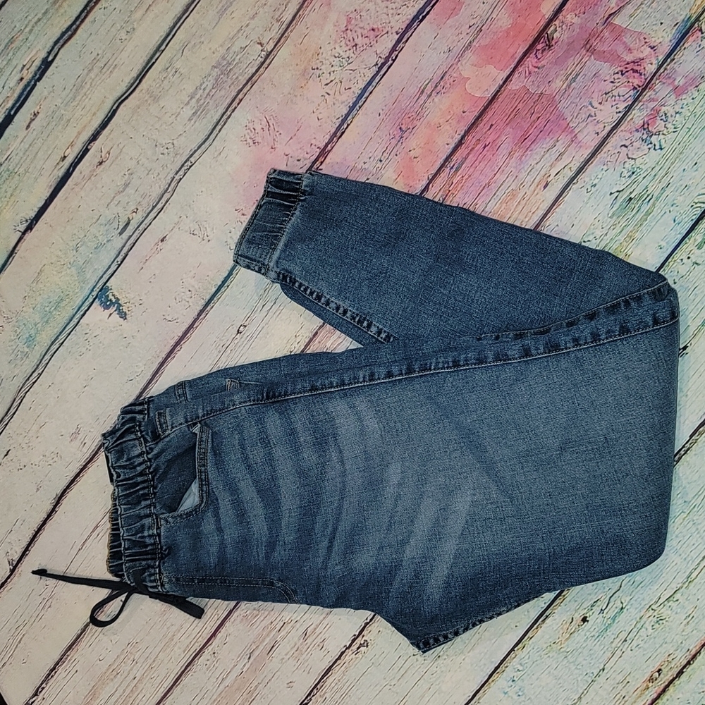Holister New jean joggers scrunch waist